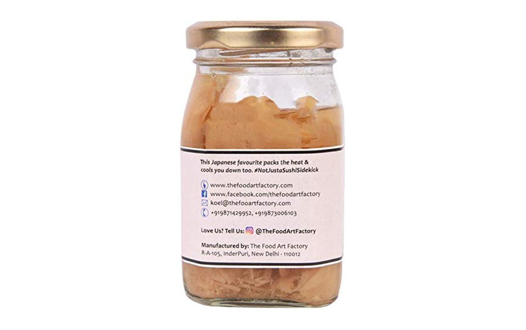 The Food Art Factory Sushi Ginger    Glass Jar  180 grams
